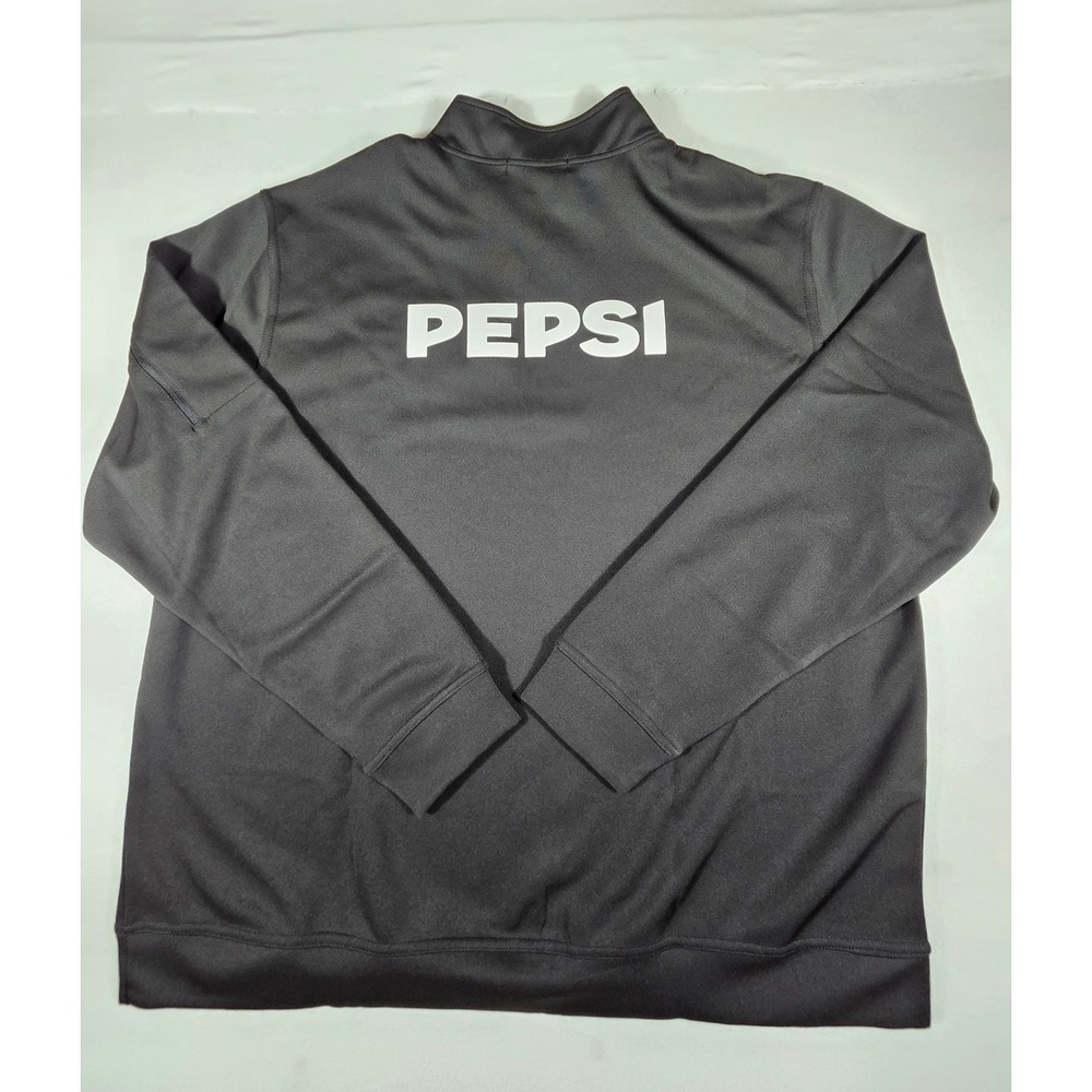 Clique Pepsi Mens Black Quarter Zip Pullover XXL MQK00110 NWT - Picture 10 of 11